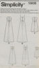 Picture of B106 SIMPLICITY 1908 EVENIGN DRESS: SIZE 4-12