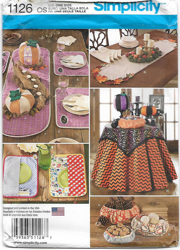 Picture of 39 SIMPLICITY 1126: TABLE ACCESSORIES