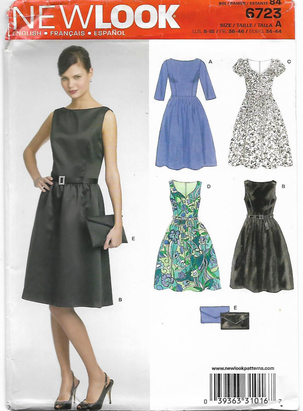Picture of 23 NEW LOOK 6723: DRESS SIZE 8-18