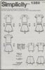 Picture of B67 SIMPLICITY 1350: GIRL'S COSTUME SIZE 7-14