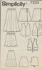 Picture of C216 SIMPLICITY 7233: GIRL'S MIX & MATCH SIZE 7-10