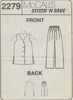 Picture of C245 McCALL'S 2279: VEST & PANTS SIZE 8-14