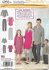 Picture of B251 SIMPLICITY 1285: FAMILY SLEEPWEAR SIZE CHILD'S 4-16 & AUDULTS XS-XL