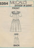 Picture of C157 McCALL'S 6354: GIRL'S DRESS SIZE 7-12