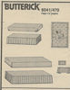 Picture of C278 BUTTERICK 6041: COT & DAY BED