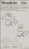 Picture of B130 SIMPLICITY 2092: GIRL'S SKIRT & TOP SIZE 2-12
