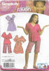 Picture of B180 SIMPLICITY 3904: GIRL'S MIX & MATCH SIZE 8.5-16.5