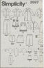 Picture of B253 SIMPLICITY 3997: CHILD'S COSTUMES SIZE 3-8