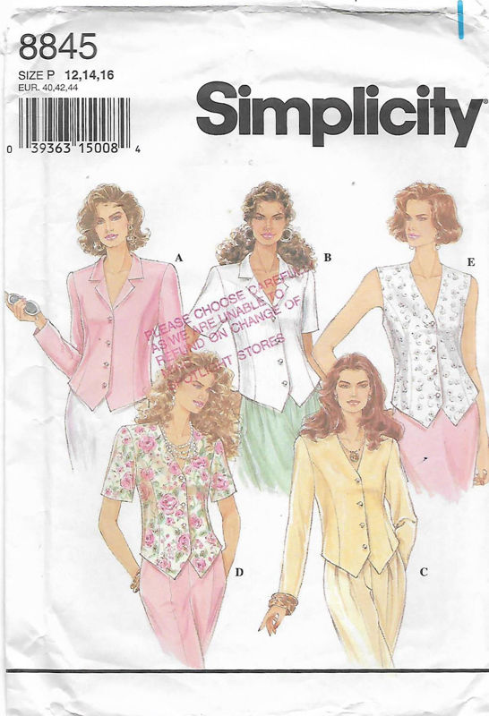 Picture of C51 SIMPLICITY 8845: TOPS SIZE 12-16