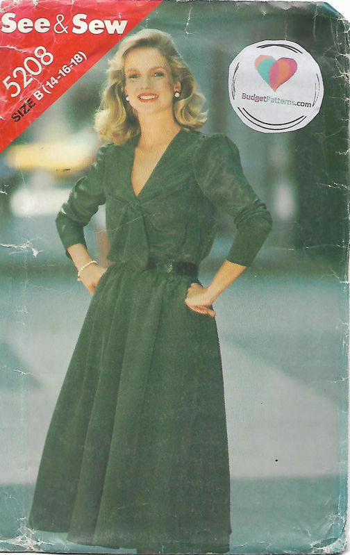 Picture of C276 SEE/SEW 5208: DRESS SIZE 14-18