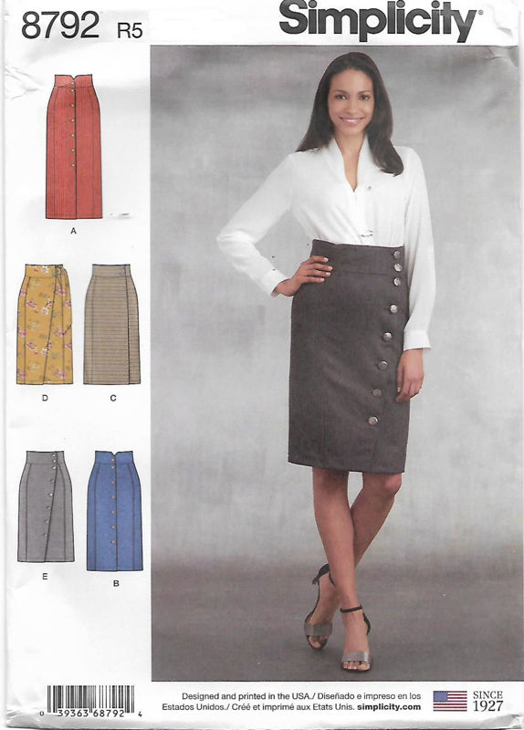 Picture of 18 SIMPLICITY 8792: SKIRT SIZE 14-22