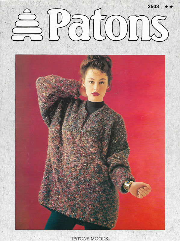 Picture of PATONS 2503: LADY'S TUNIC SIZE 75-110 cm