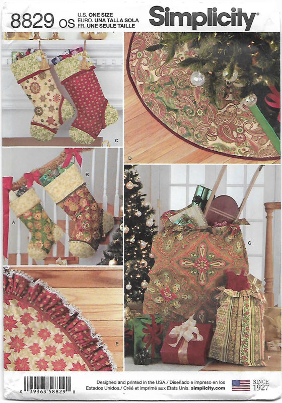 Picture of X7 SIMPLICITY 8829: CHRISTMAS DECORATING