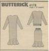 Picture of A24 BUTTERICK 4178: DRESS OR TOP & SKIRT SIZE 14-18