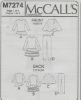 Picture of 83 McCALL'S M7274: GIRL'S MIX & MATCH SIZE 3-6
