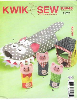 Picture of 9 KWIK*SEW K4048: FINGER PUPPETS 