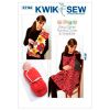 Picture of B308 KWIK*SEW K3734: BABY SWADDLER, SLING CARRIER & NURSING COVER 