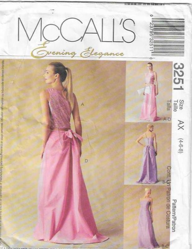 Picture of C181 McCALL'S 3251: SKIRT & TOPS SIZE 4-8