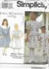 Picture of A73 SIMPLICITY 8253: GIRLS DRESS SIZE 7-12