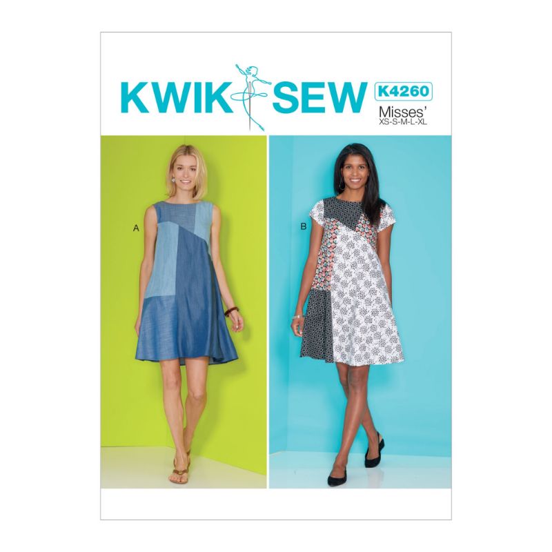 Picture of B54 KWIK*SEW K4260: DRESS SIZE XS-XL 