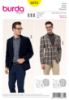 Picture of B191 BURDA 6872: MEN'S JACKET SIZE 34-44 CHEST 