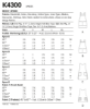 Picture of B68 KWIK*SEW K4300: APRONS SIZE XS-XL 