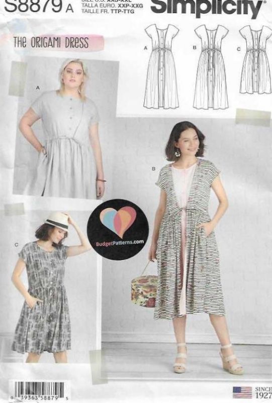 Picture of 35 SIMPLICITY S8879: DRESS SIZE 4-26
