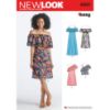 Picture of 81 NEW LOOK K6507: DRESS OR TOP SIZE 6-24