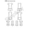 Picture of 13 SIMPLICITY 8183: GIRL'S DRESS SIZE 7-14