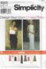 Picture of C231 SIMPLICITY 9865: DRESS SIZE 4-8