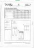 Picture of B228 BURDA 9317: BABY PANTS SIZE 1M-18M