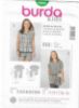 Picture of A17 BURDA 9488: GIRL'S TOP SIZE 7-14