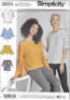 Picture of B165 SIMPLICITY 8694: TOPS SIZE 4-12