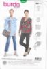 Picture of B23 BURDA 6368: TOPS SIZE 10-20