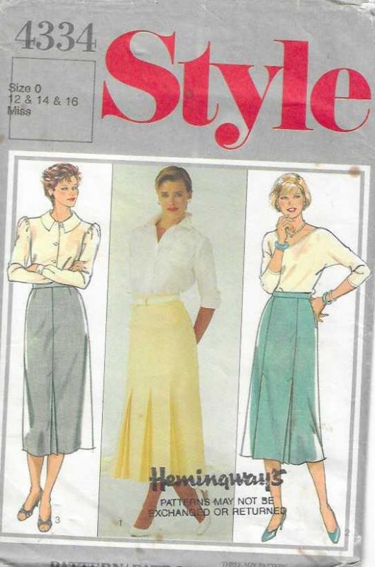 Picture of A130 STYLE 4334: SKIRTS SIZE 12-16