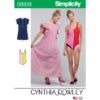 Picture of B268 SIMPLICITY S8928: SWIMSUIT & CAFTAN IN 2 LENGTHS SIZE 4-12