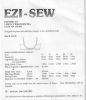 Picture of A68 EZI-SEW 104: LADIES CROSSOVER BRA SIZE 10-18
