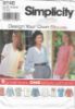 Picture of A37 SIMPLICITY 9746: MISS BLOUSE SIZE 20-24