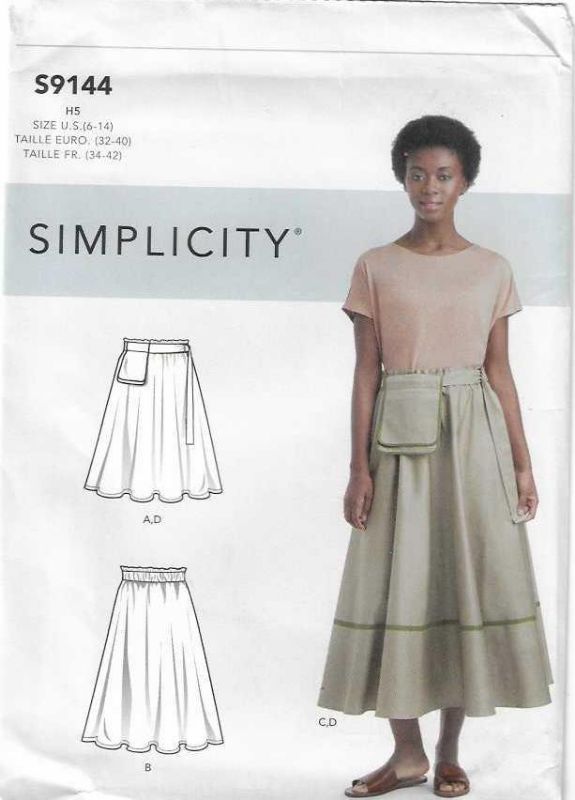 Picture of B101 SIMPLICITY S9144: SKIRT SIZE 6-12