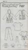 Picture of A129 SIMPLICITY 7187: GIRL'S JACKET, TOP & PANTS SIZE 7-14