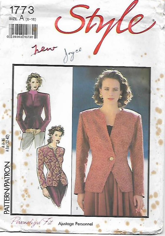 Picture of A79 STYLE 1773: JACKET SIZE 6-18