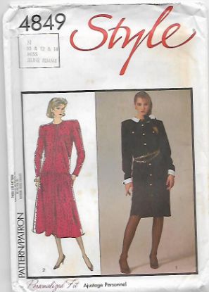 Picture of C207 STYLE 4849: RETRO DRESS SIZE 10-14 