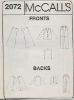 Picture of C287 McCALL'S  2072: JACKET, TOP, PANTS & SKIRT SIZE 10-14