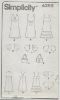 Picture of A122 SIMPLICITY 4255: GIRL'S DRESS, SHRUG & BAG SIZE 8-16