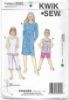 Picture of C62 KWIK*SEW 3025: CHILDS SLEEPWEAR SIZE 8-14