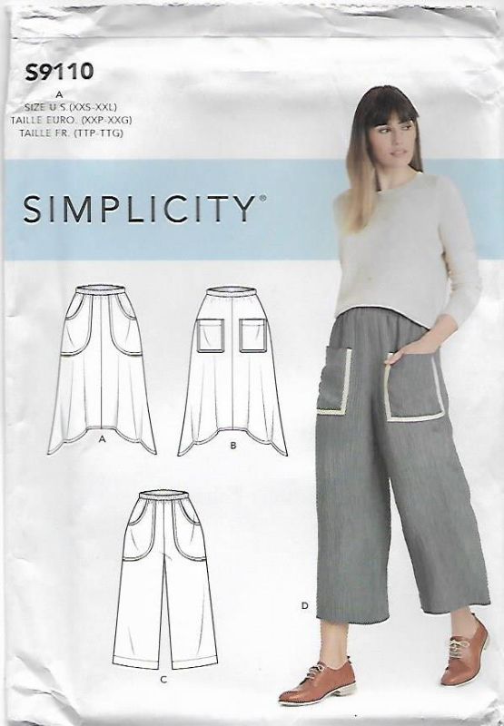 Picture of 67 SIMPLICITY S9110: SKIRT OR PANTS SIZE 4-26