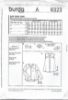 Picture of B98 BURDA 6323: TOP SIZE 8-18