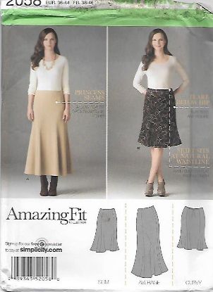 Picture of B5 SIMPLICITY 2058: SKIRT SIZE 20-28