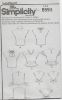 Picture of 99 SIMPLICITY 8593: VINTAGE 1940s TOP SIZE 10-20