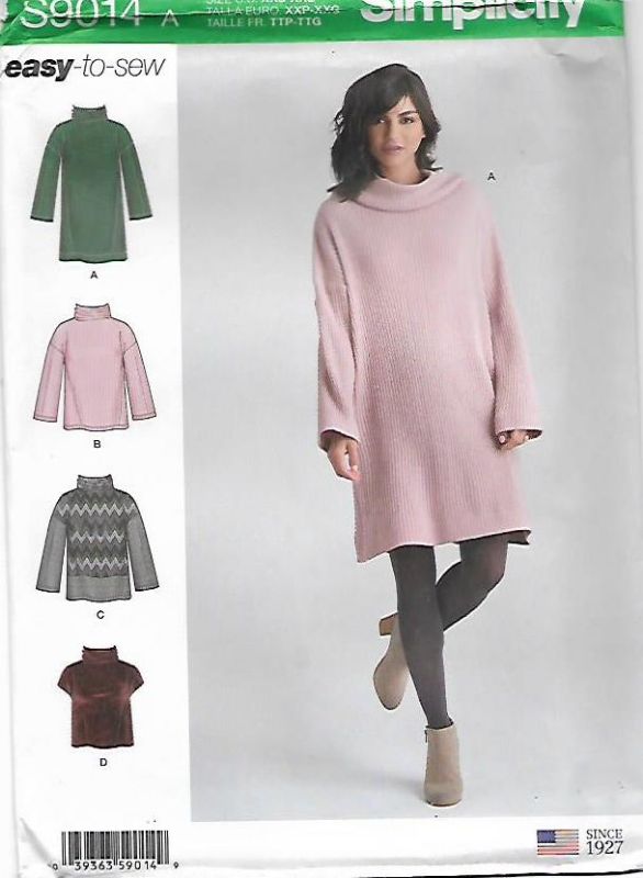 Picture of B216 SIMPLICITY S9014: TOPS SIZE 4-26